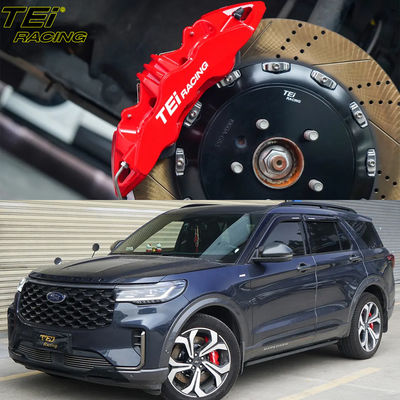 جودة  Front 6 Piston And Rear 4 Piston Caliper BBK Auto Brake System For FORD EXPLORER 21 Inch Rim مصنع