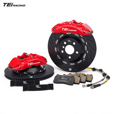 TEI P40NS+ طقم مكابح 4 مكابس BBK R18/R19 طقم مكابح كبيرة لأودي A4 B6 B7 B8 B8L B9 B9.5 B10 2000-2025