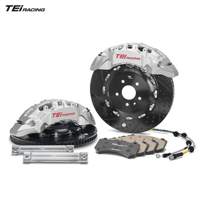 TEI Big Brake Caliper Kit S-X One-piece Forged 10 Piston Brake Caliper 400mm/410mm/420mm Disc Front BBK for Porsche Panamera