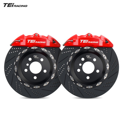TEI P40NS BBK Kit 4 Piston Caliper مجموعة الفرامل الكبيرة لسيارة هوندا سيفيك أمامية
